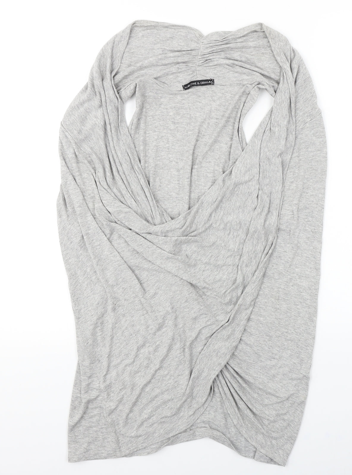Harlowe & Graham  Womens Grey   Basic Blouse Size XL