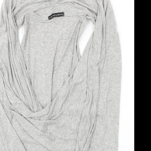 Harlowe & Graham  Womens Grey   Basic Blouse Size XL
