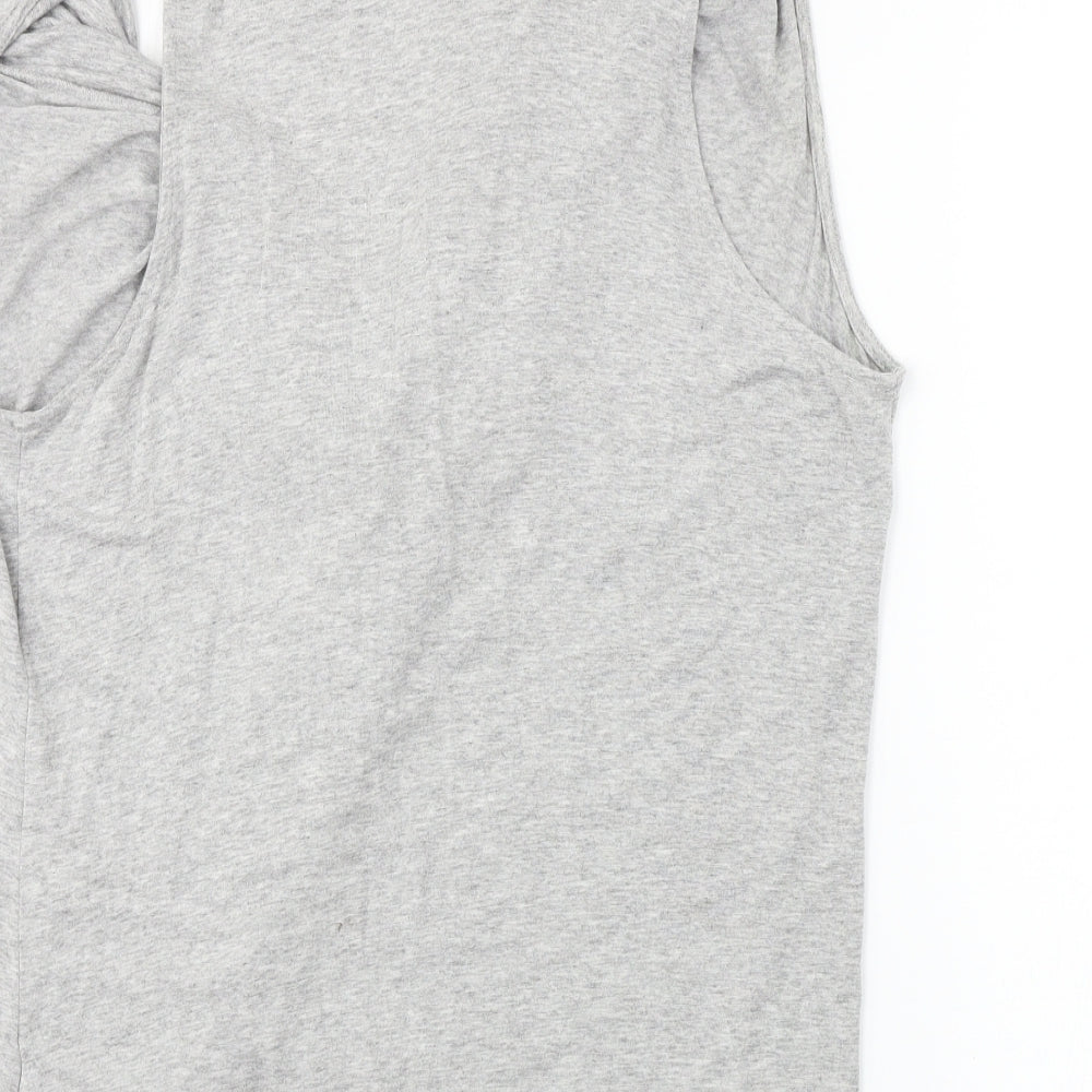 Harlowe & Graham  Womens Grey   Basic Blouse Size XL