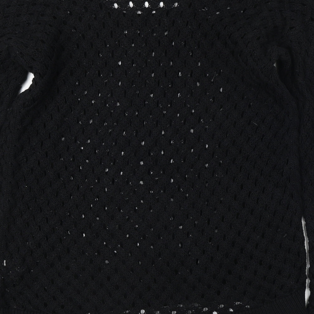 Eight Eight Eight  Womens Black   Pullover Jumper Size XL