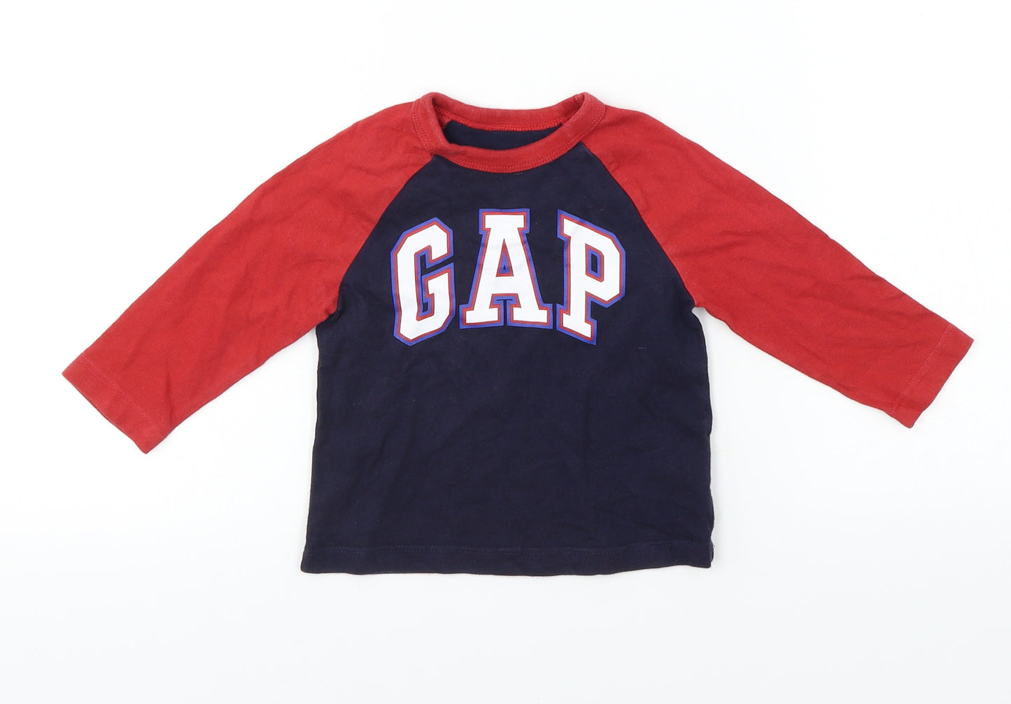 Gap  Boys Blue   Basic T-Shirt Size 9-12 Months