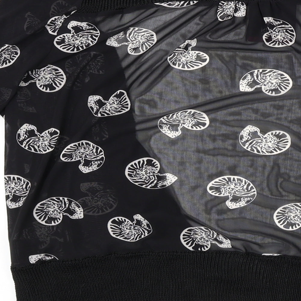 Klass  Womens Black   Cardigan Jumper Size L