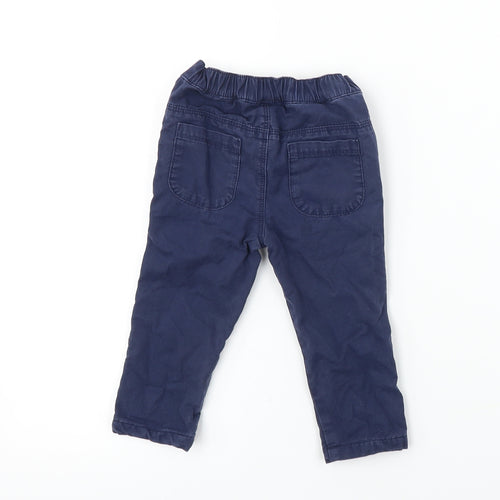 Matalan  Boys Blue   Cargo Trousers Size 6-9 Months