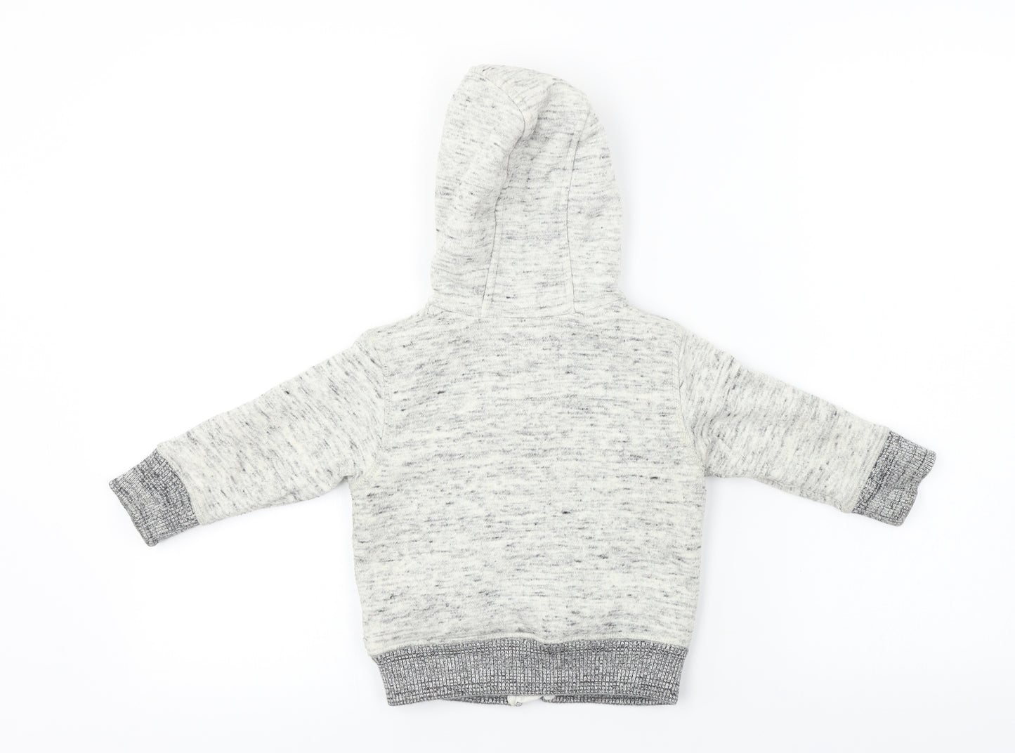 George Boys Grey   Full Zip Jumper Size 12-18 Months