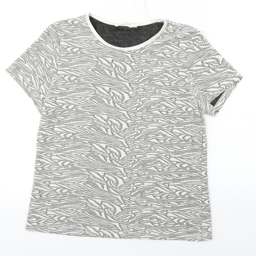 Anna rose   Womens White   Basic T-Shirt Size L