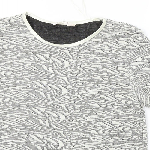 Anna rose   Womens White   Basic T-Shirt Size L