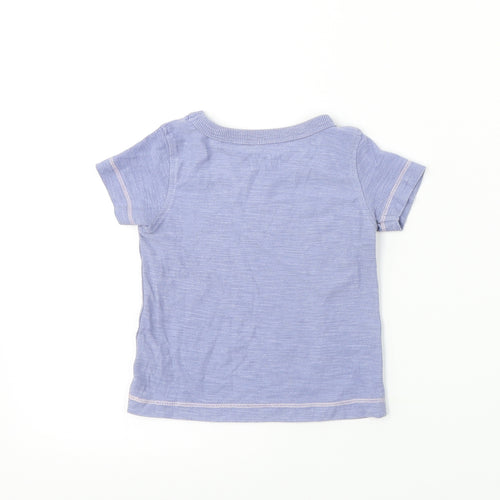 NEXT  Boys Blue Paisley  Basic T-Shirt Size 3-6 Months