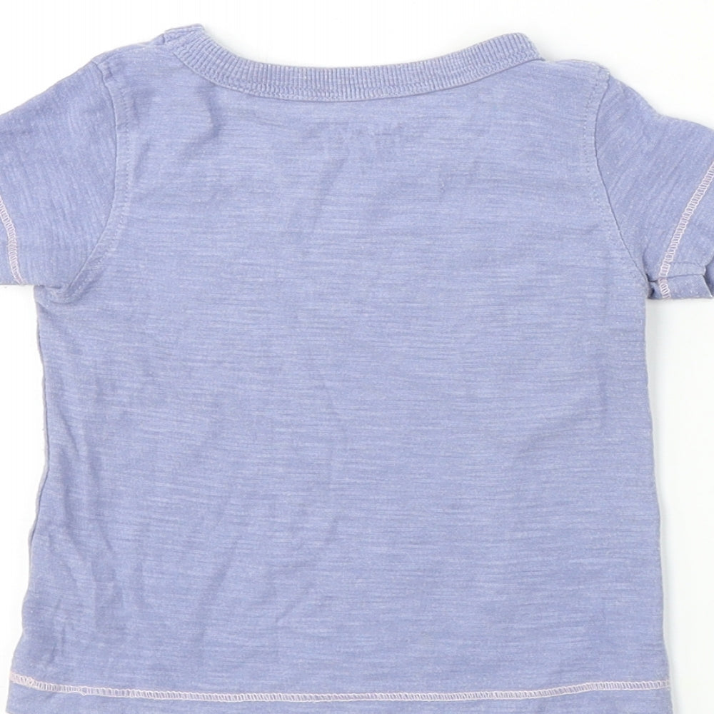 NEXT  Boys Blue Paisley  Basic T-Shirt Size 3-6 Months