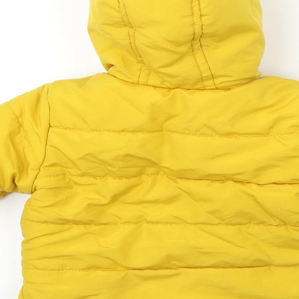 Nutmeg  Boys Yellow   Jacket Coat Size 6-9 Months