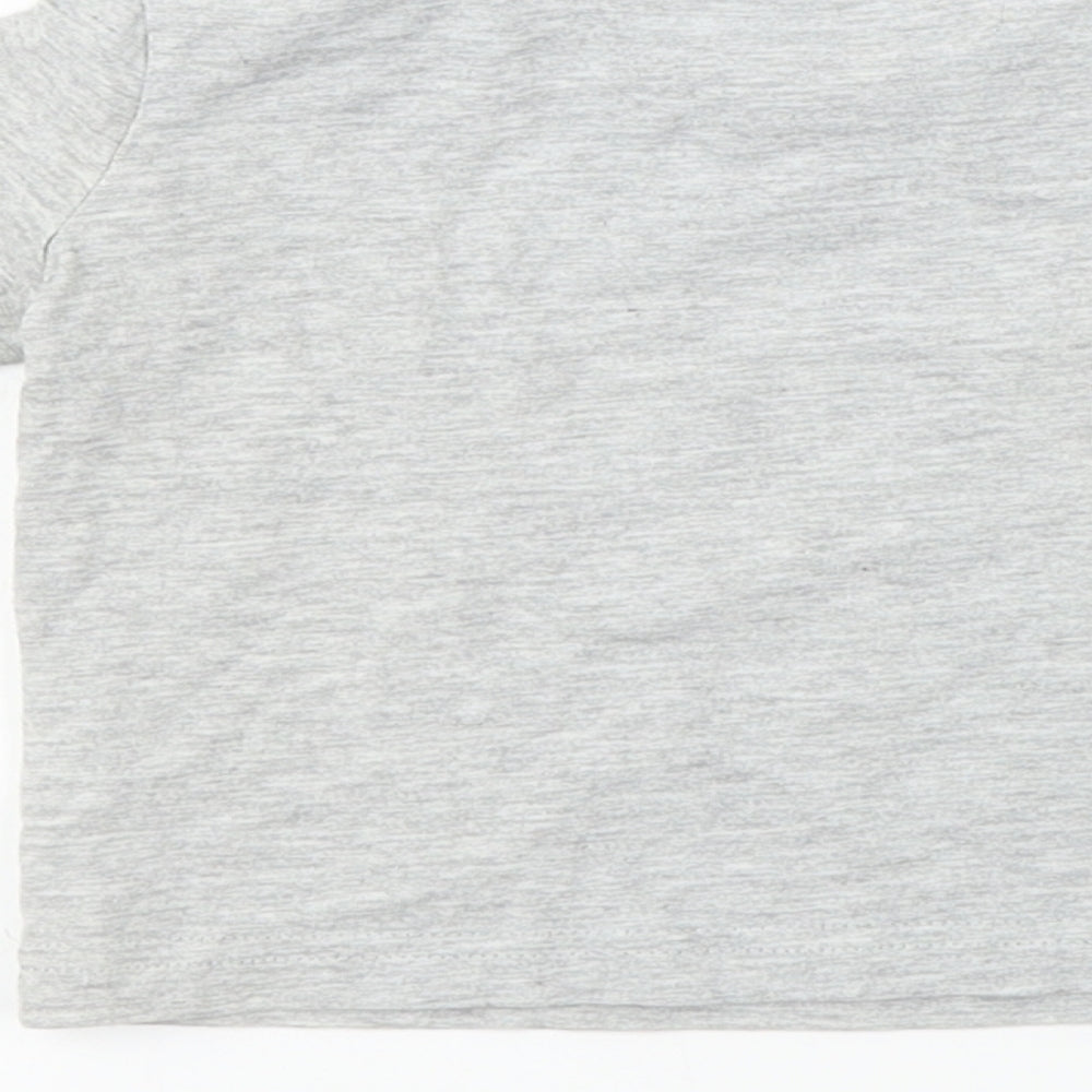 F&F  Boys Grey   Basic T-Shirt Size 3-6 Months
