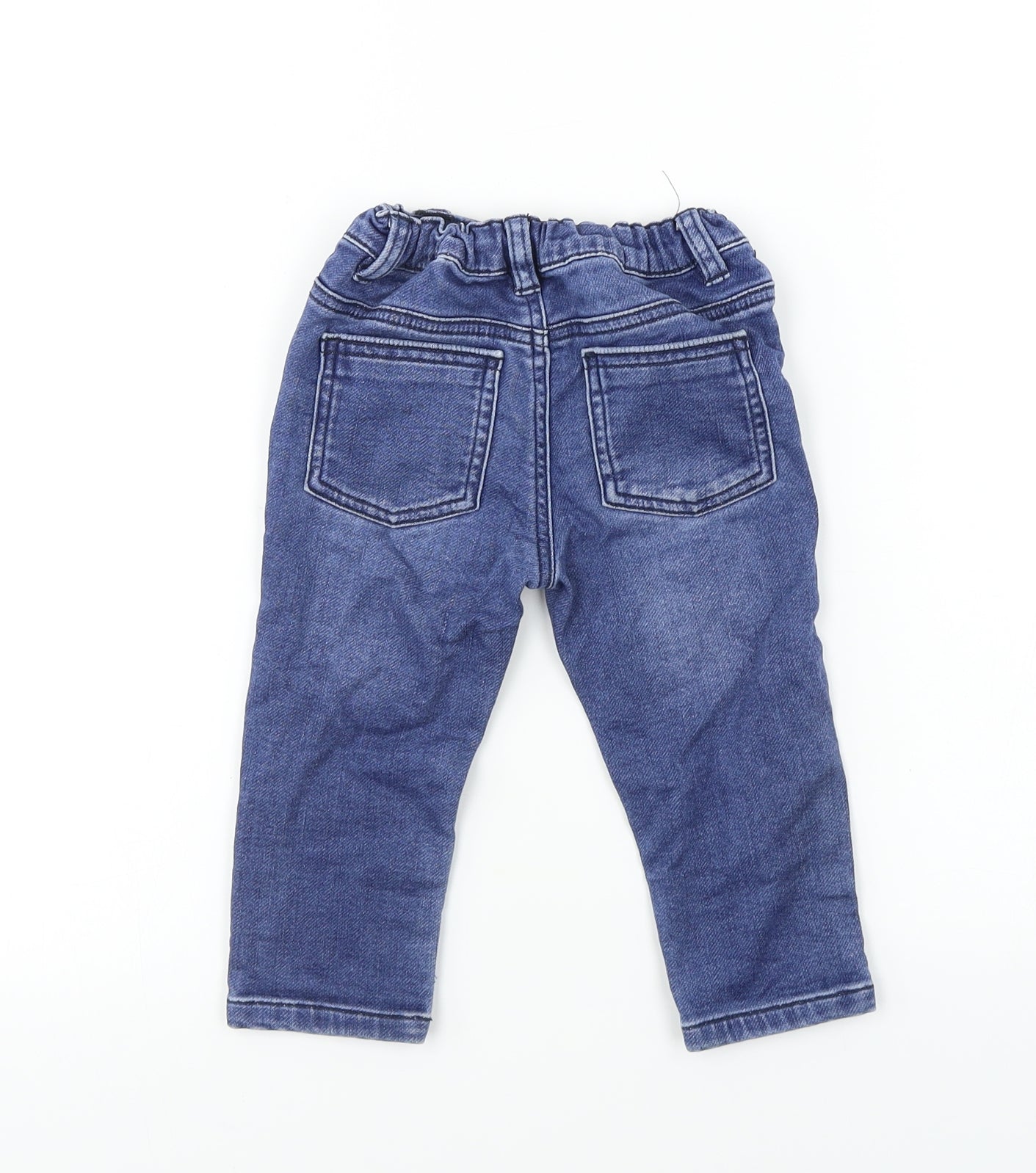 Matalan  Boys Blue   Cargo Jeans Size 12-18 Months