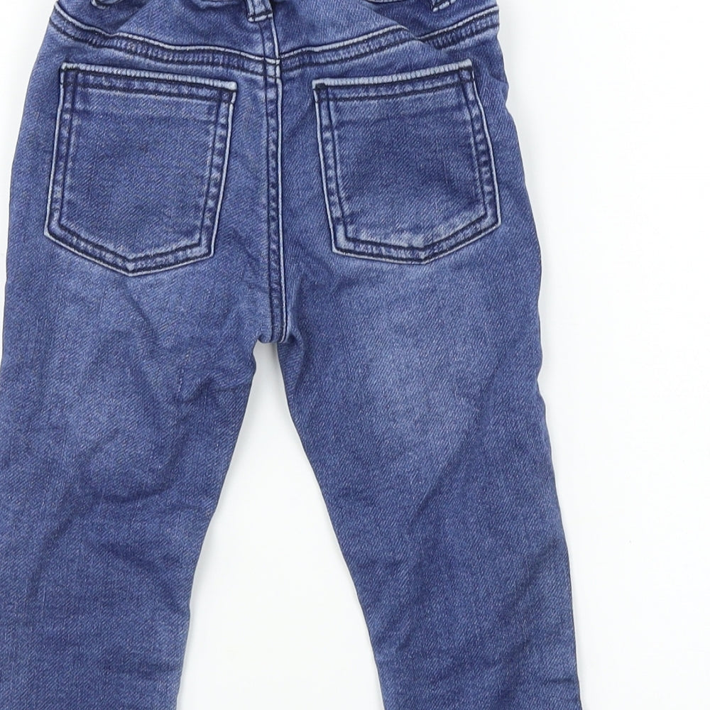 Matalan  Boys Blue   Cargo Jeans Size 12-18 Months