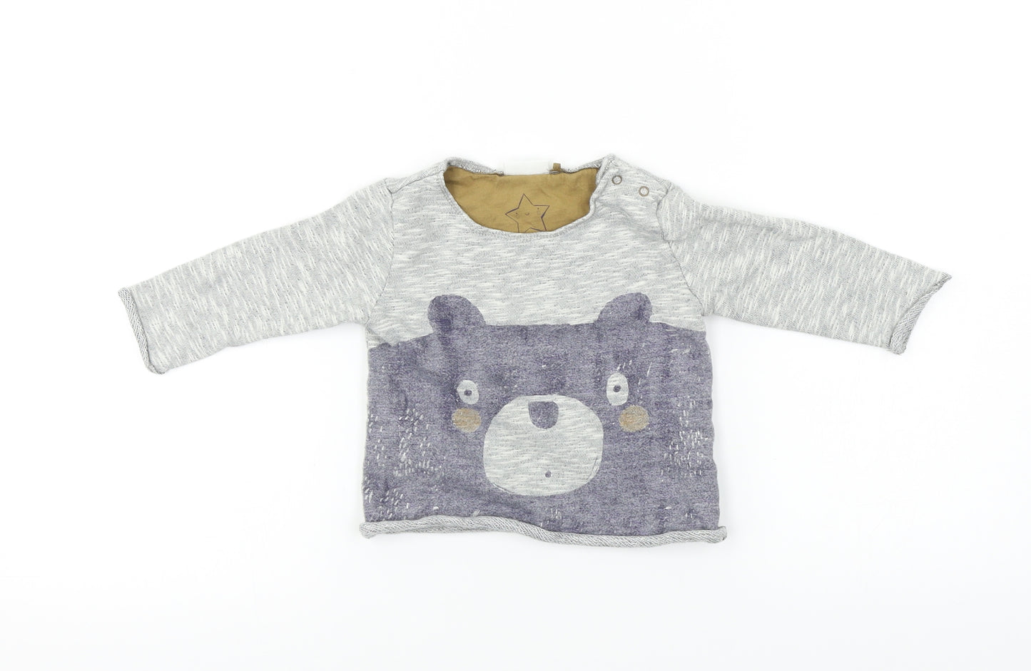 NEXT Boys Grey   Pullover Jumper Size 6-9 Months