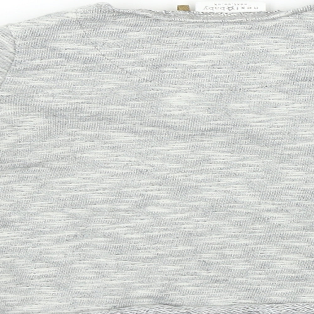 NEXT Boys Grey   Pullover Jumper Size 6-9 Months