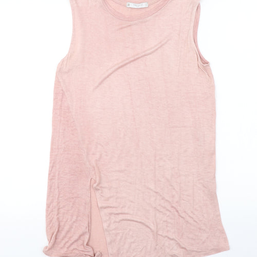 Tresics  Womens Pink   Basic T-Shirt Size L