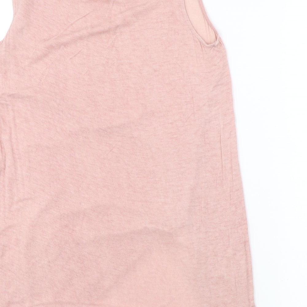 Tresics  Womens Pink   Basic T-Shirt Size L