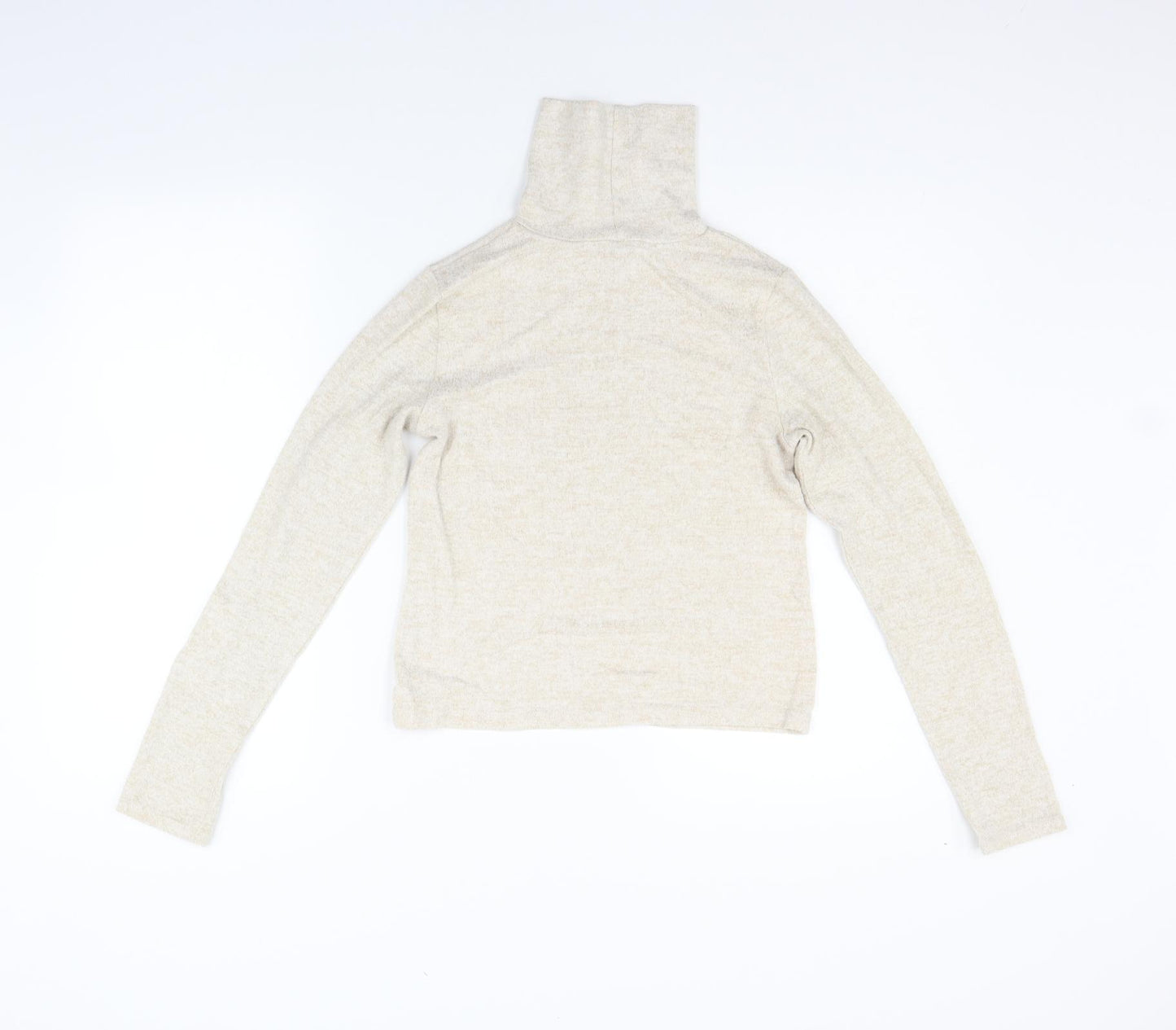 Zara Womens Beige   Pullover Jumper Size M