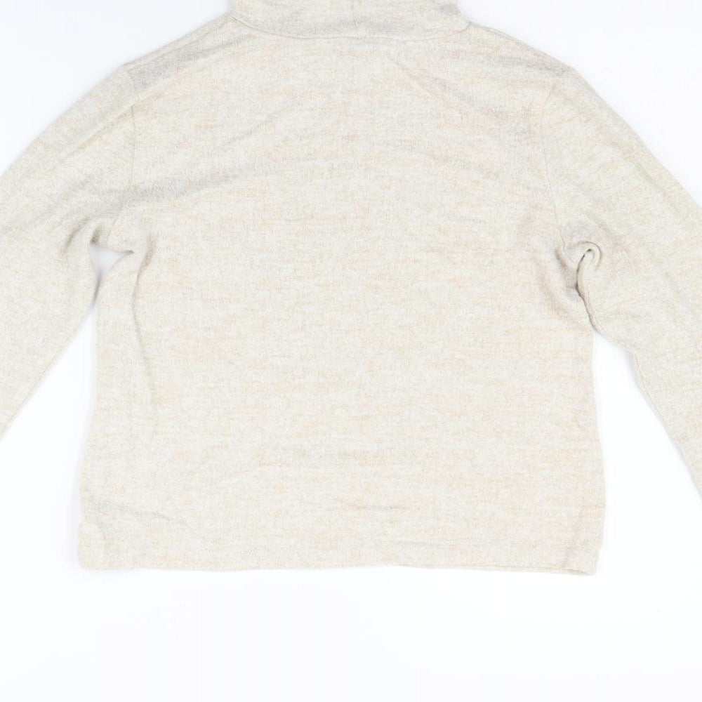 Zara Womens Beige   Pullover Jumper Size M