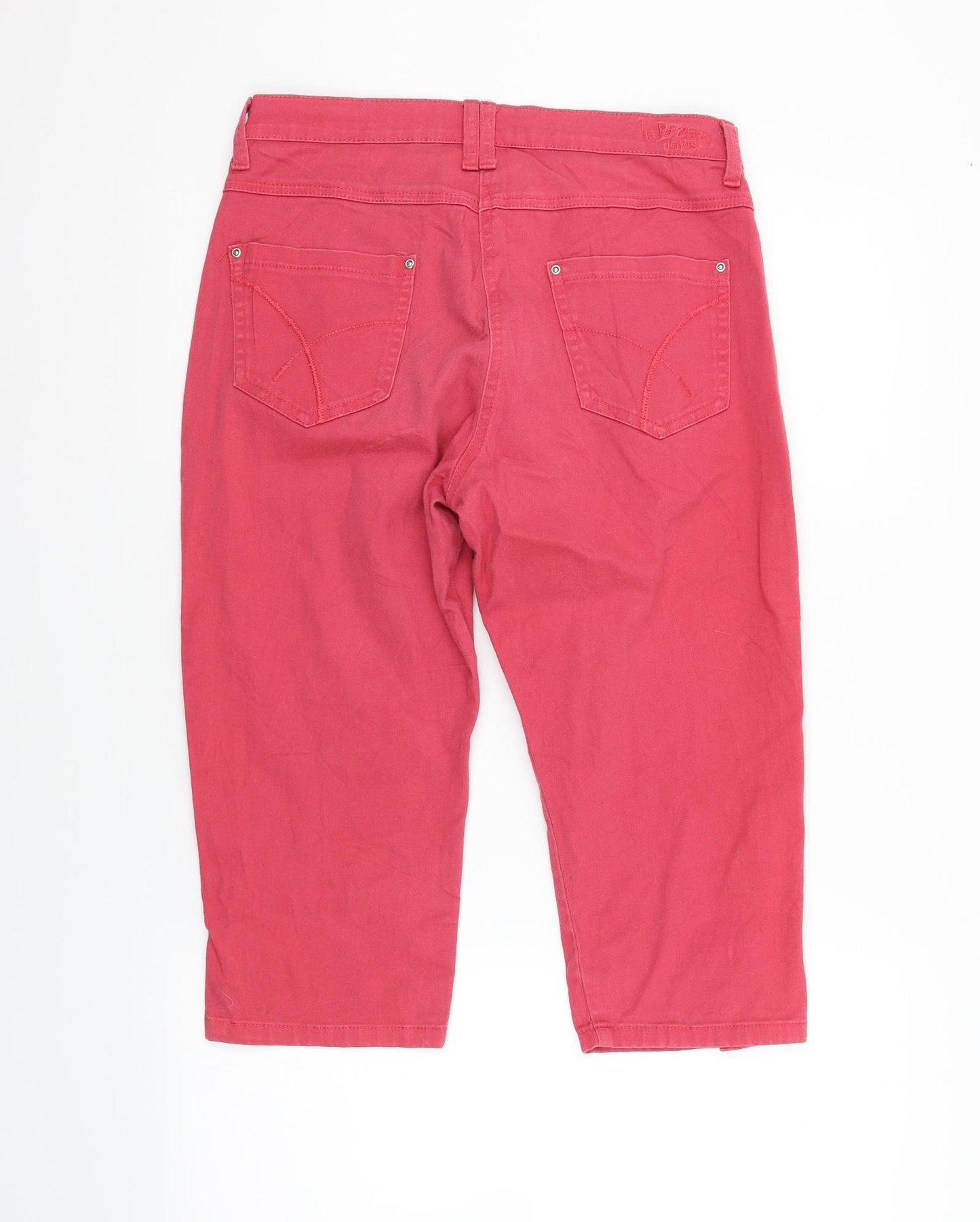 Intown  Womens Red   Trousers  Size 12 L20 in