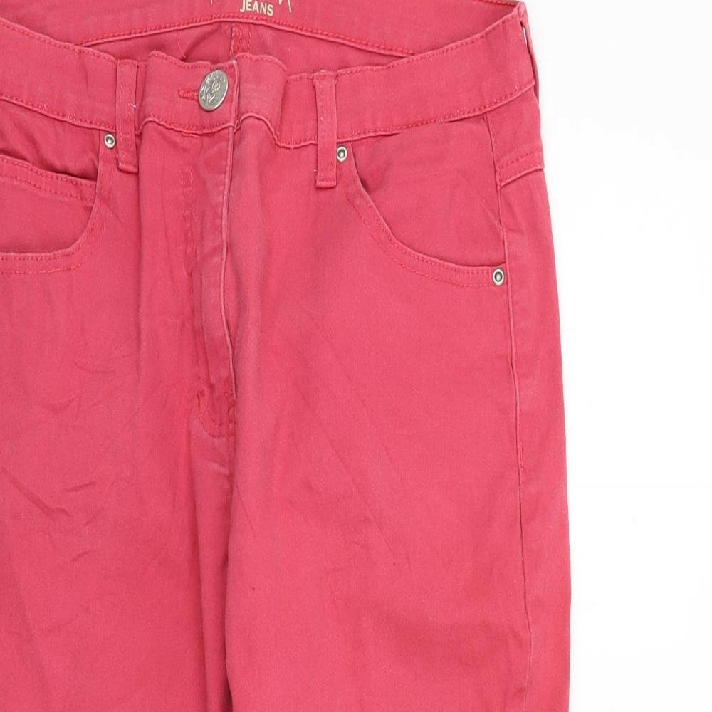 Intown  Womens Red   Trousers  Size 12 L20 in