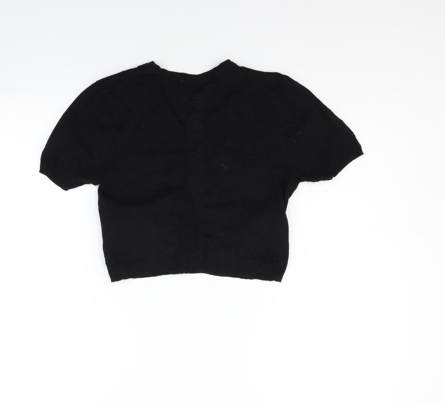 TU Womens Black   Cardigan Jumper Size 10