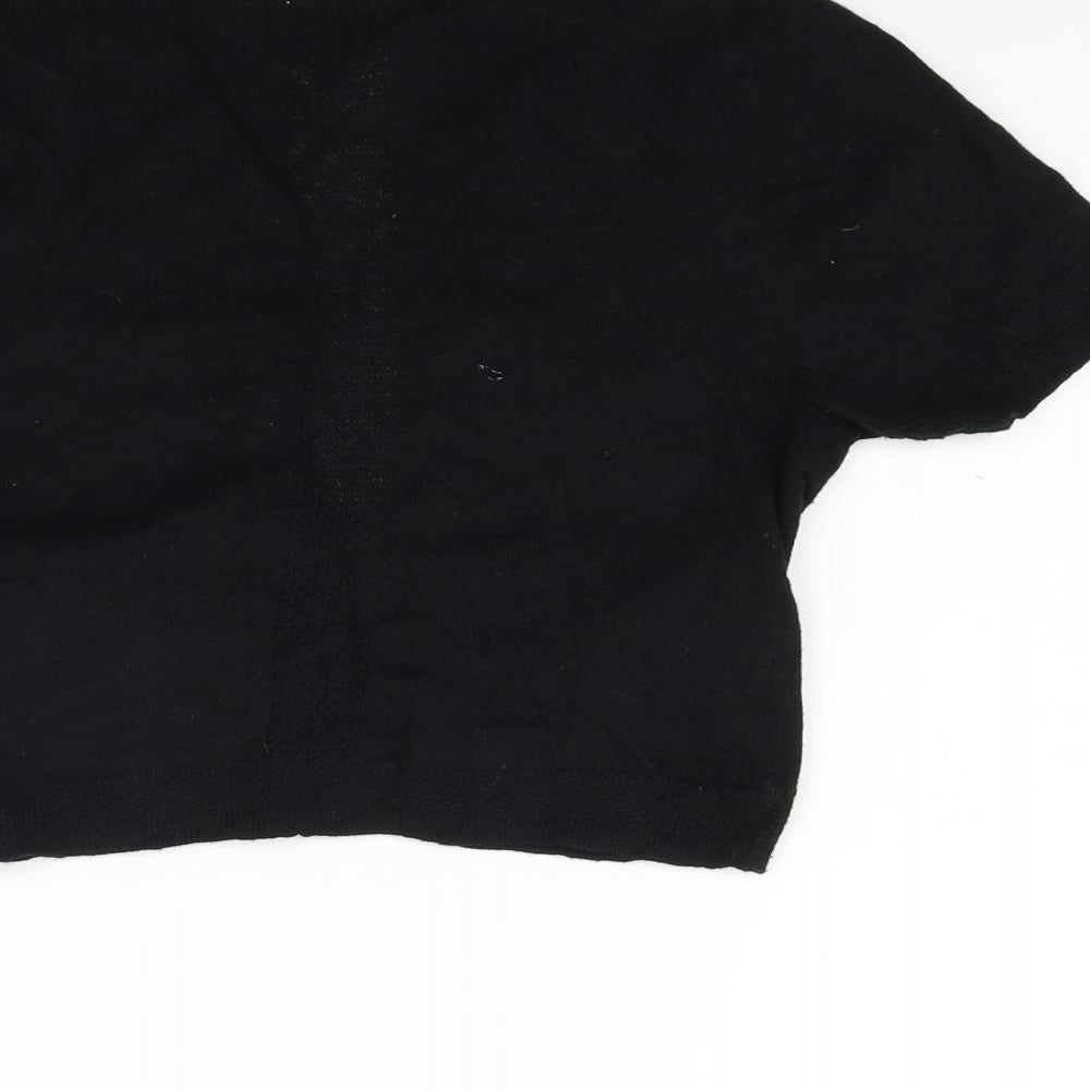 TU Womens Black   Cardigan Jumper Size 10