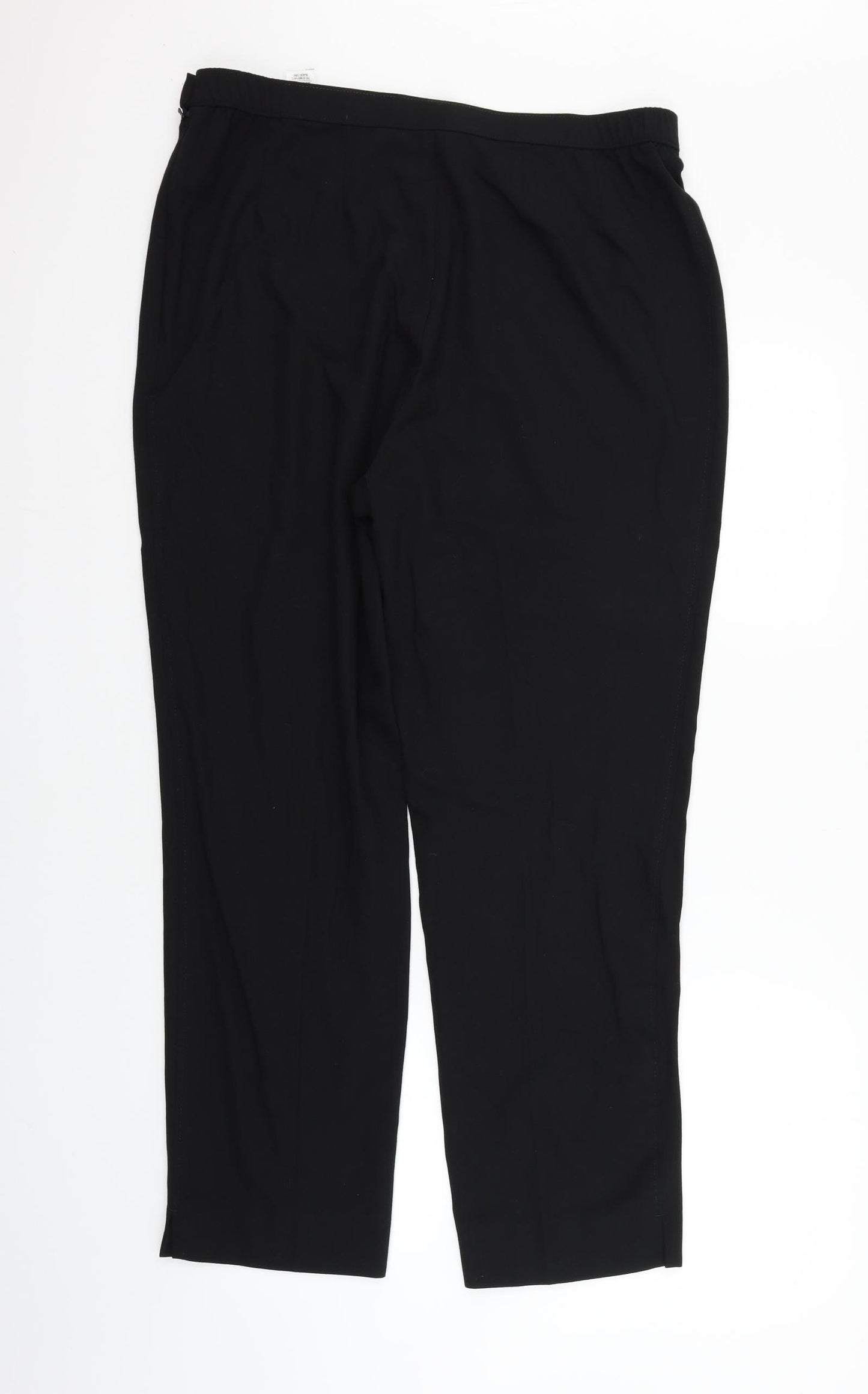 Marks and Spencer Womens Black   Trousers  Size 18 L28 in