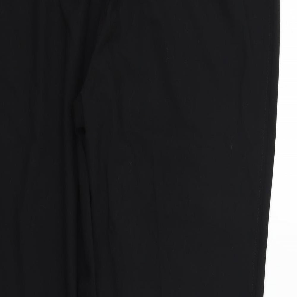 Marks and Spencer Womens Black   Trousers  Size 18 L28 in
