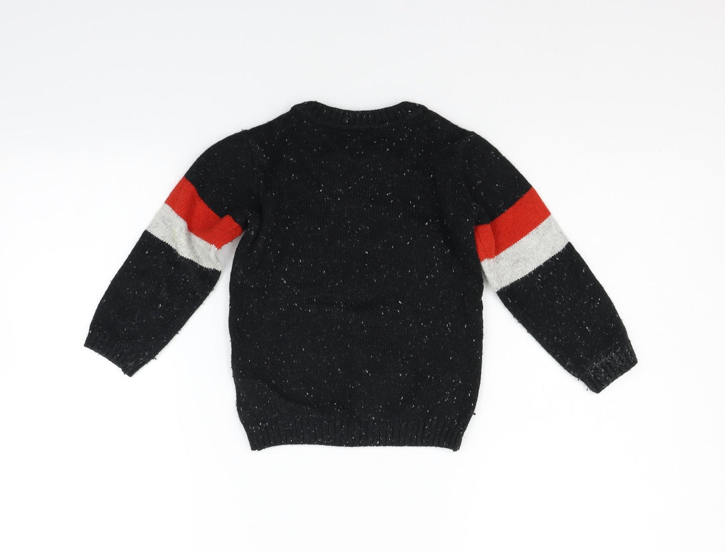 Next  Girls Black   Pullover Jumper Size 3 Years  - christams