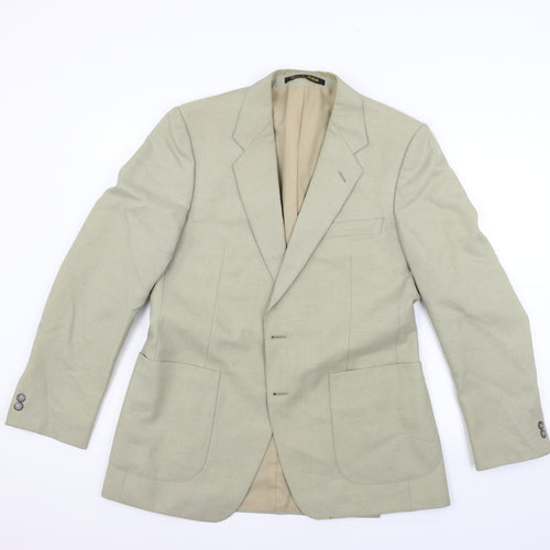 Preworn Mens Green   Jacket Blazer Size 40