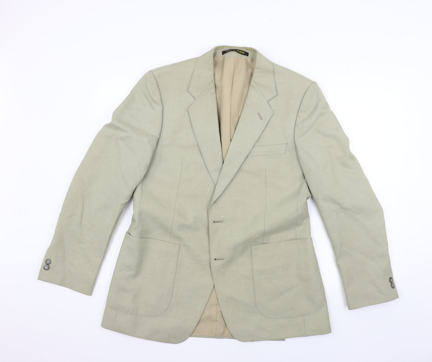 Preworn Mens Green   Jacket Blazer Size 40
