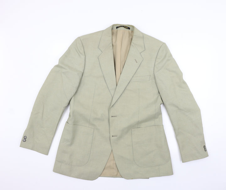 Preworn Mens Green   Jacket Blazer Size 40