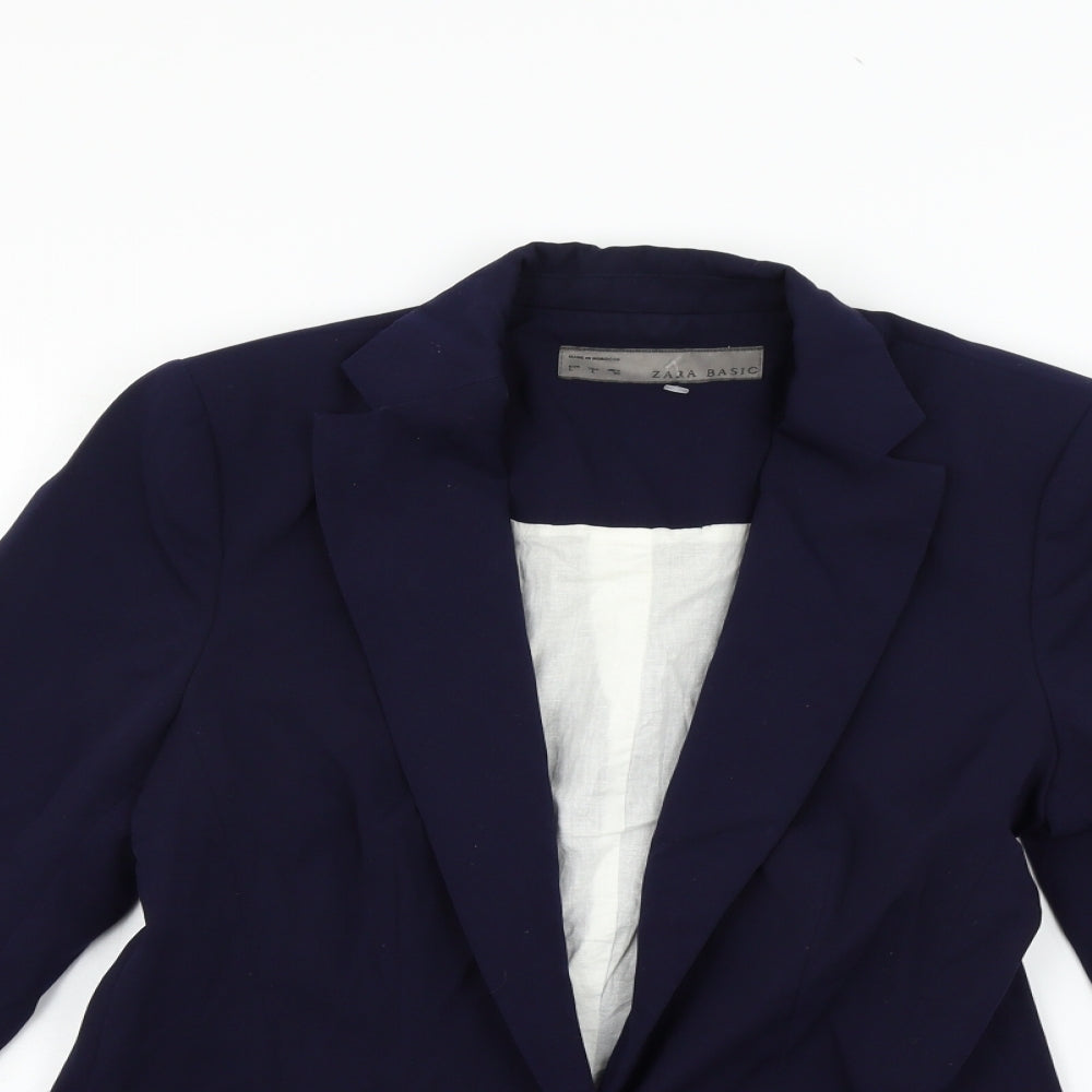 Zara Womens Blue   Jacket Blazer Size L