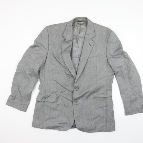 Preworn Mens Grey   Jacket Blazer Size 42