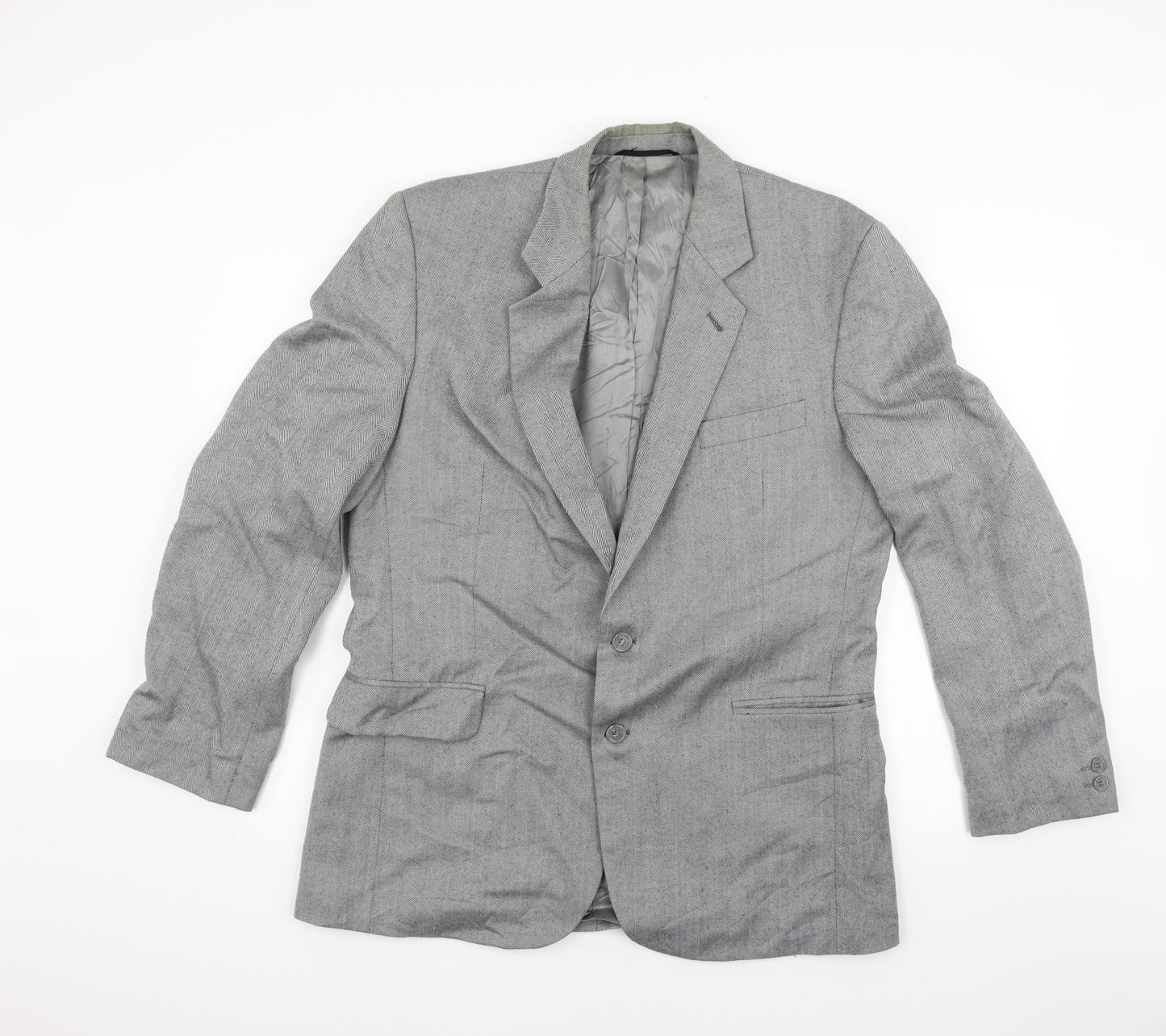 Preworn Mens Grey   Jacket Blazer Size 42