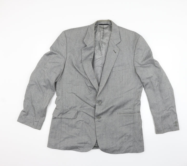 Preworn Mens Grey   Jacket Blazer Size 42