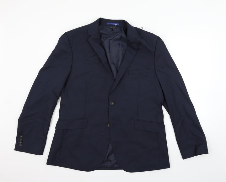 Marks and Spencer Mens Blue Jacket Blazer Size 42