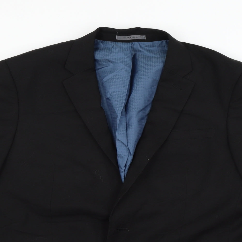 Cedar Wood State Womens Black   Jacket Blazer Size 40