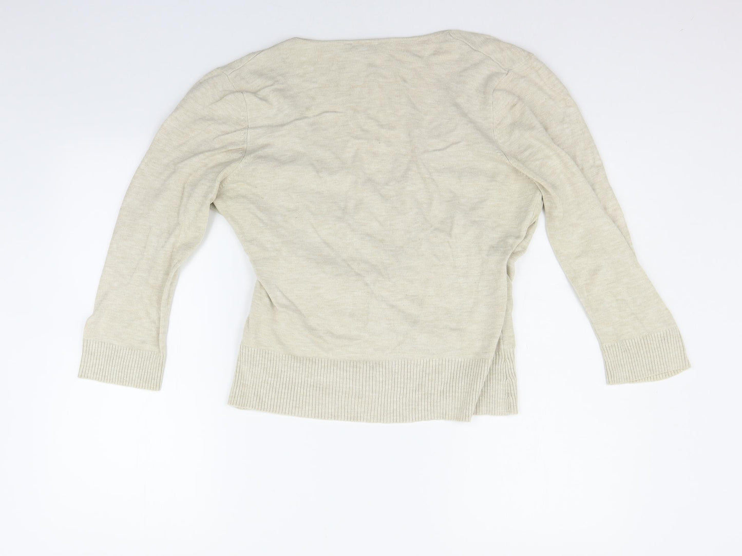 Dorothy Perkins Womens Beige   Pullover Jumper Size 22