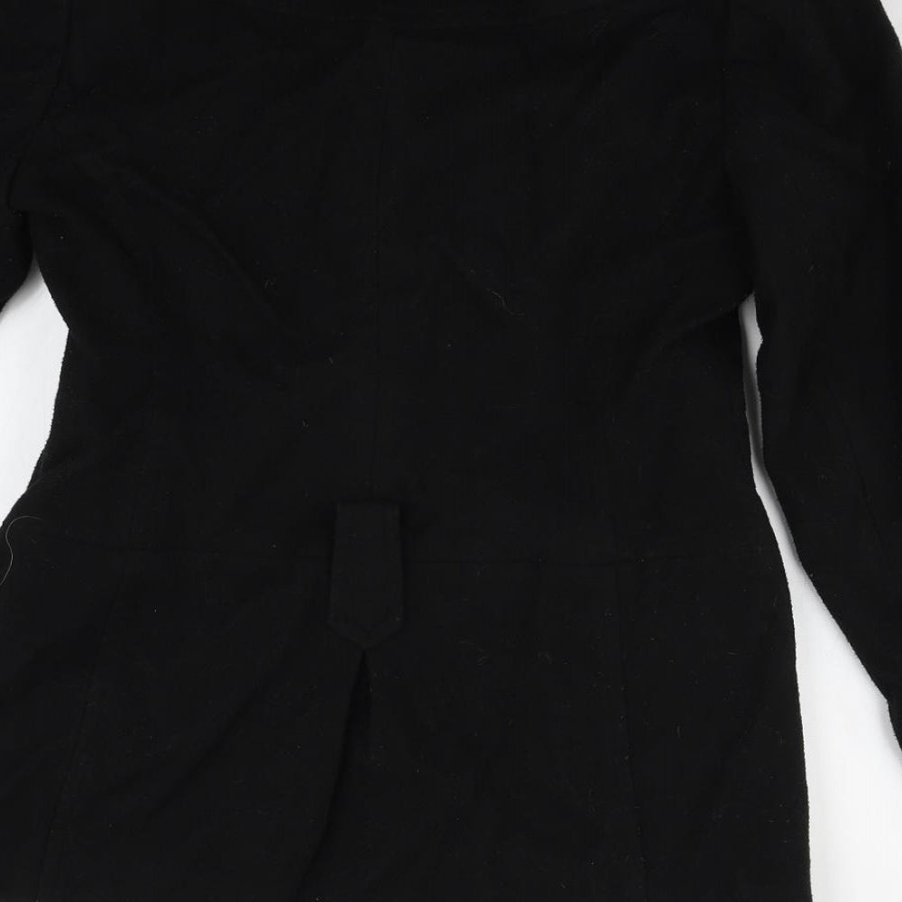 DUNNES Womens Black   Jacket Coat Size 12