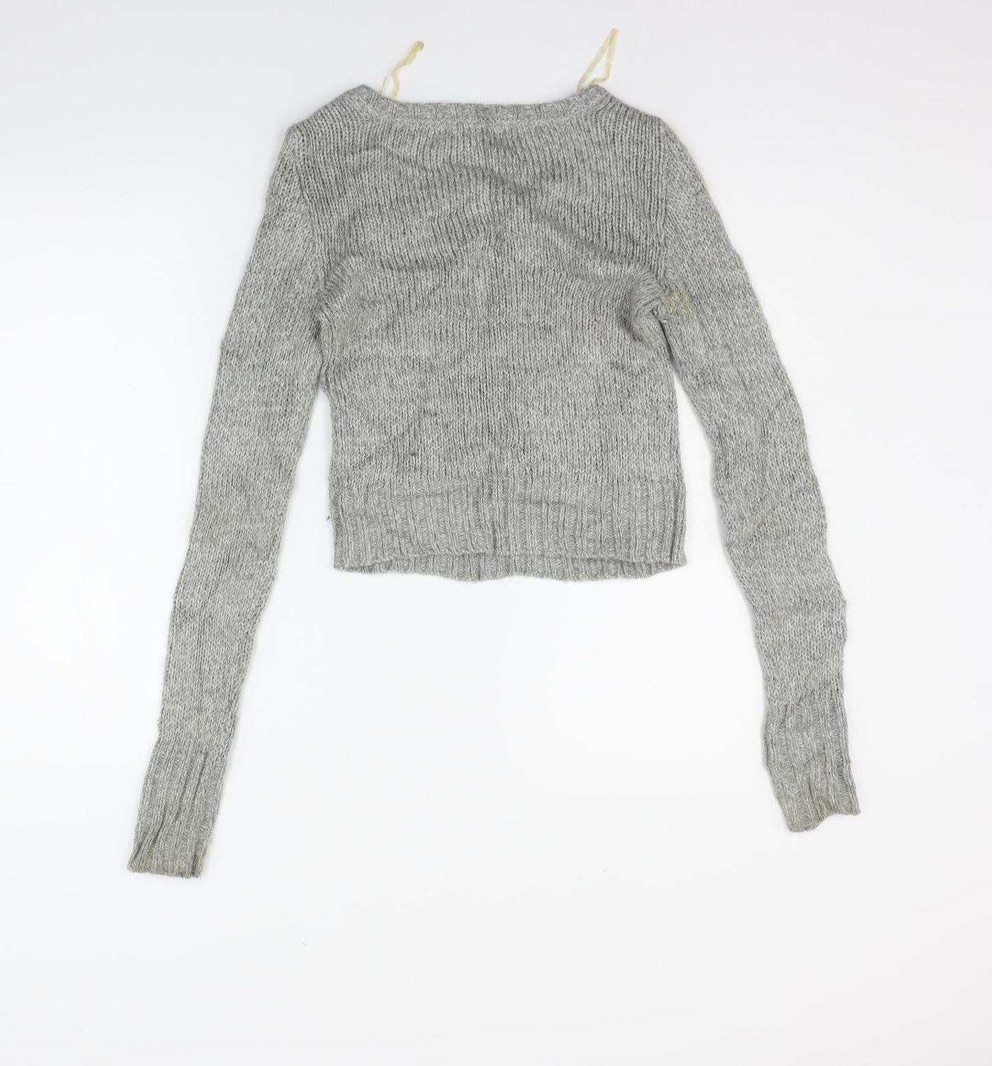 Decree Womens Grey   Pullover Jumper Size M