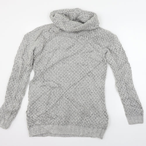 Marks and Spencer Womens Grey   Pullover Jumper Size 8