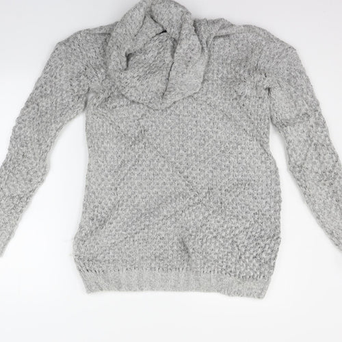 Marks and Spencer Womens Grey   Pullover Jumper Size 8