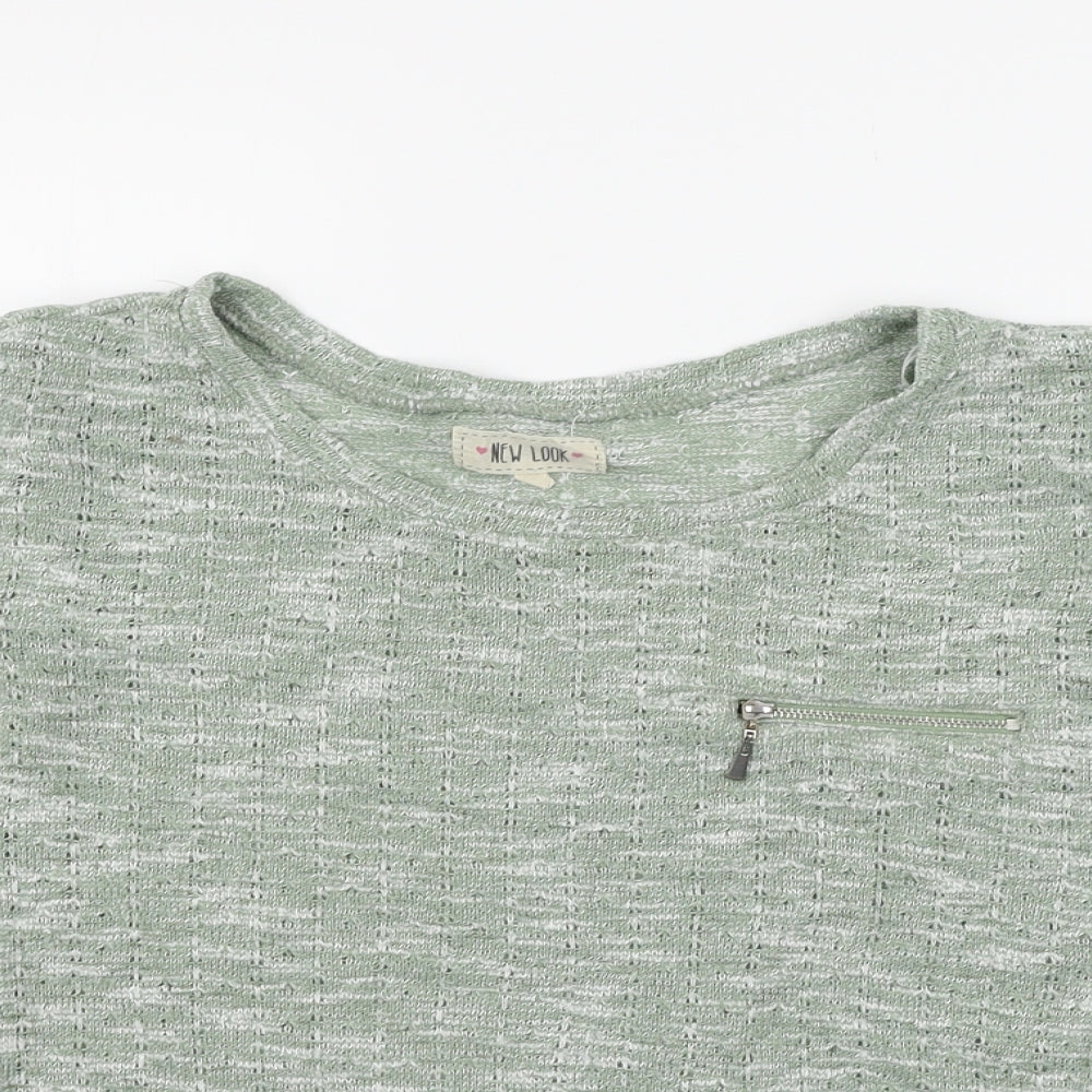 New Look Womens Green   Pullover Jumper Size 8