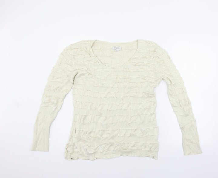 Kaliko Womens Beige   Pullover Jumper Size 18