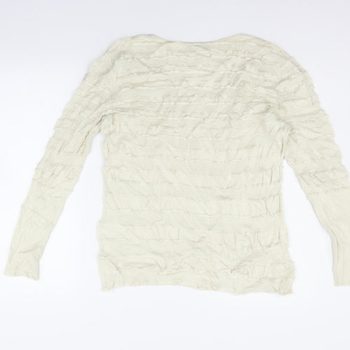 Kaliko Womens Beige   Pullover Jumper Size 18