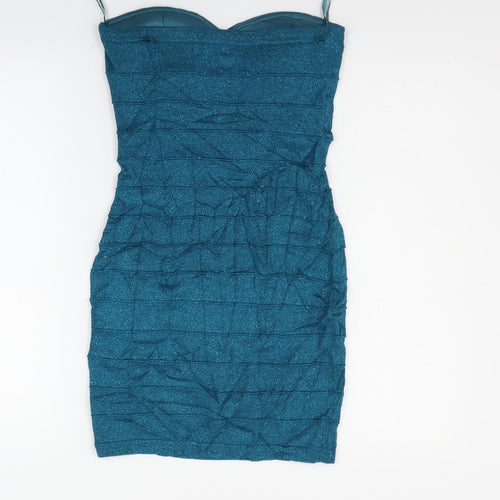 TALLY WEiJL Womens Blue   A-Line  Size 10