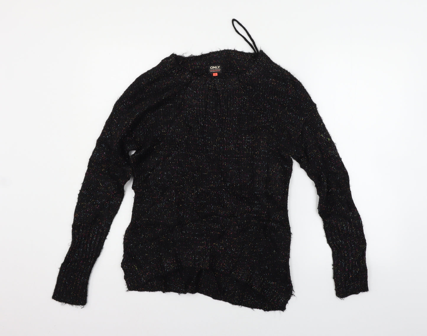 Only Womens Black   Pullover Jumper Size S