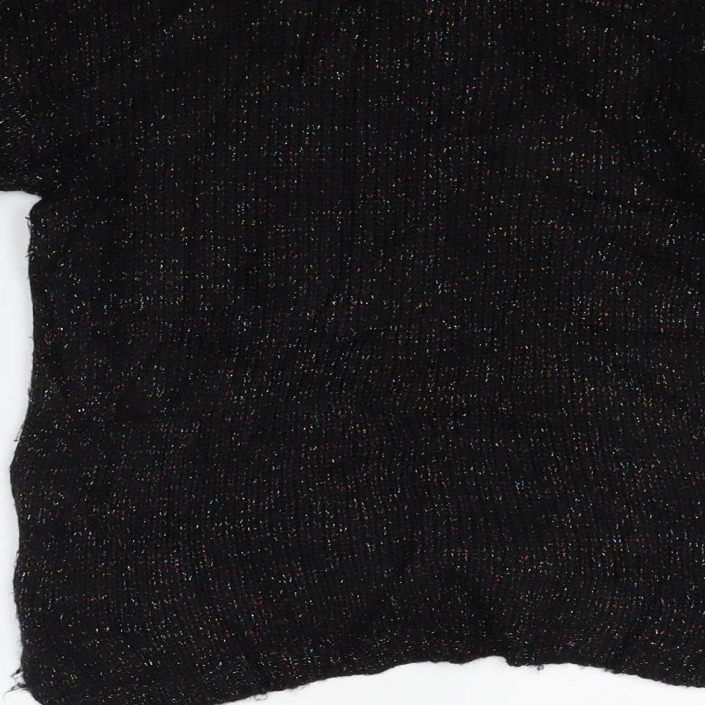 Only Womens Black   Pullover Jumper Size S
