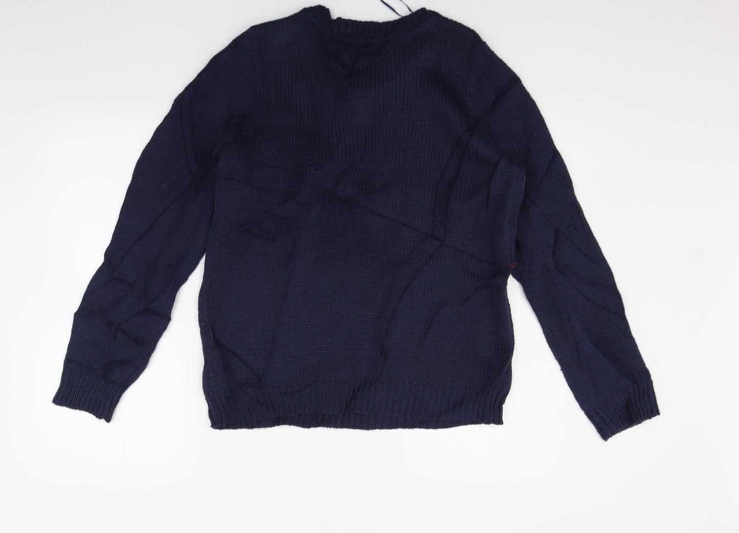 George Womens Blue   Pullover Jumper Size 14  - christams